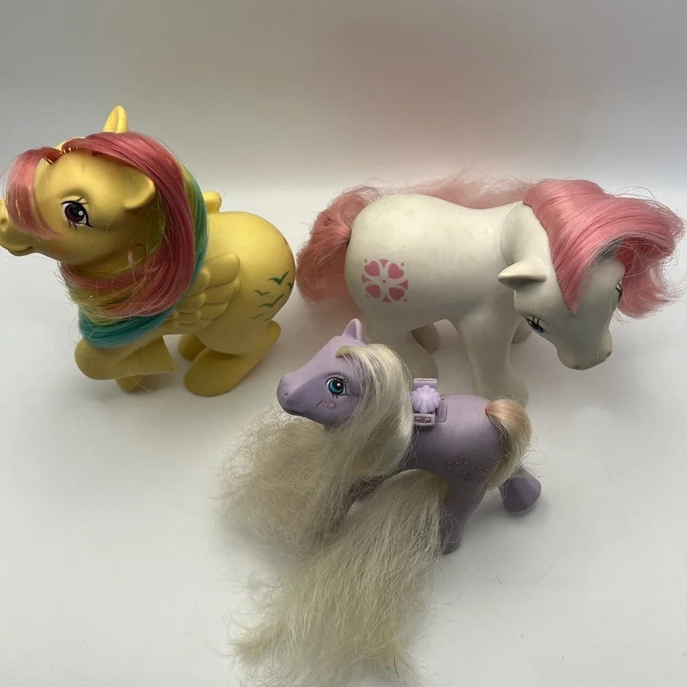 My Little Pony G1 Lot of 3 Forget Me Not Sundance Skydancer Need TLC AS IS
